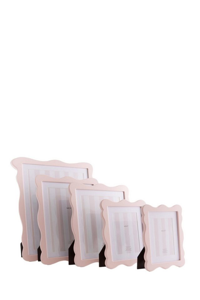 Next Bilderrahmen Fotorahmen aus welligem Holz, (1 St) von Next