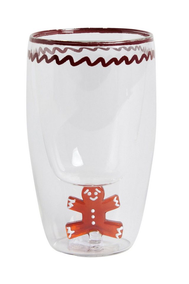 Next Cocktailglas Weihnachtliche Gläser, Lebkuchen, 2er-Set, Glas von Next
