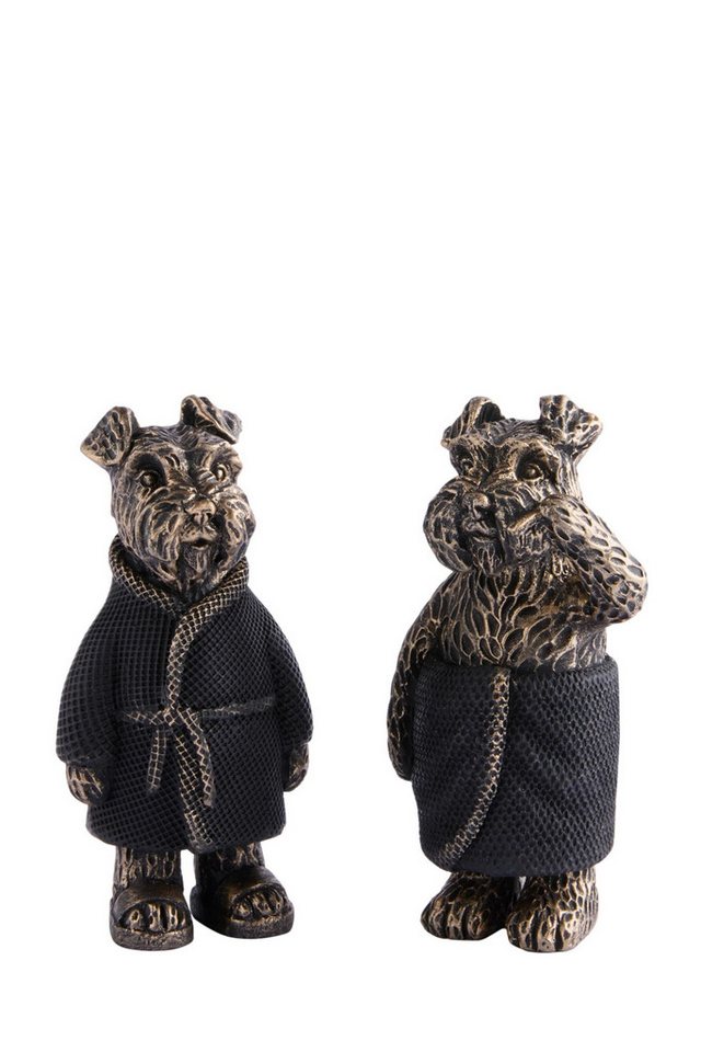 Next Dekofigur 2er-Set Baddekoration Wilson, der Schnauzer von Next