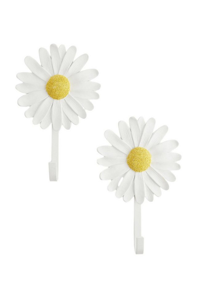 Next Dekohaken 2er-Set Gänseblümchen Blumenhaken, (1-St) von Next