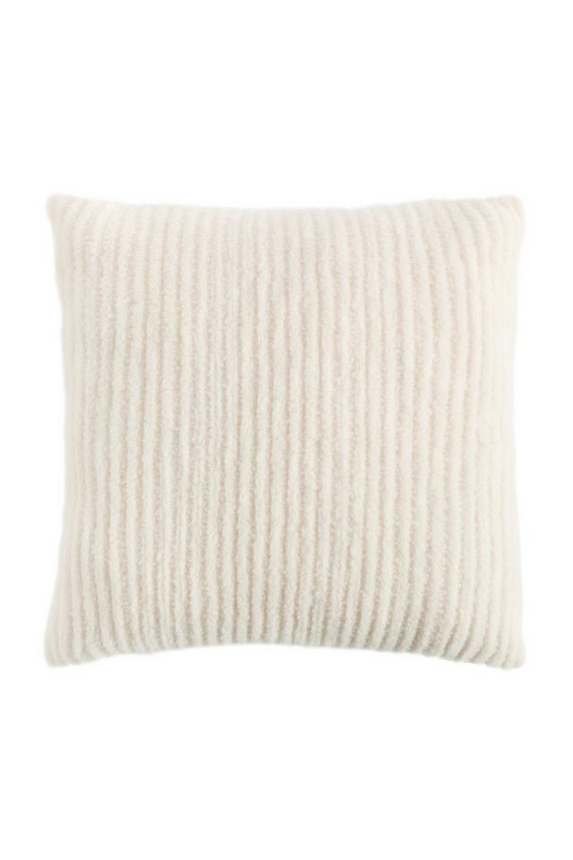 Next Dekokissen Fleece-Kissen mit Streifenstruktur, 50 x 50 cm Next Dekokissen Fleece-Kissen mit Streifenstruktur, 50 x 50 cm von Next