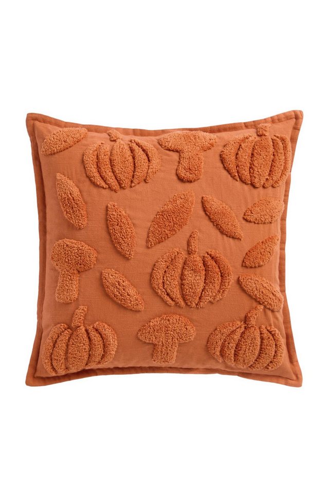 Next Dekokissen Getuftetes Borg-Kissen, Kürbis, 43 x 43 cm von Next