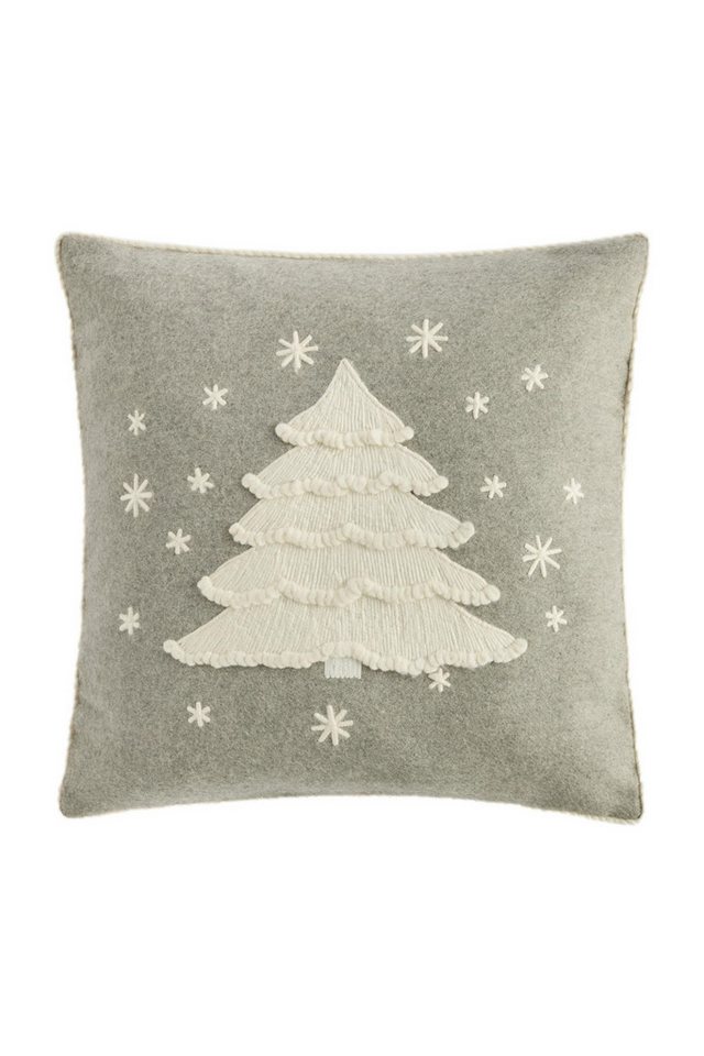Next Dekokissen Kissen mit Christbaumstickerei 50 x 50 cm Next Dekokissen Kissen mit Christbaumstickerei 50 x 50 cm von Next