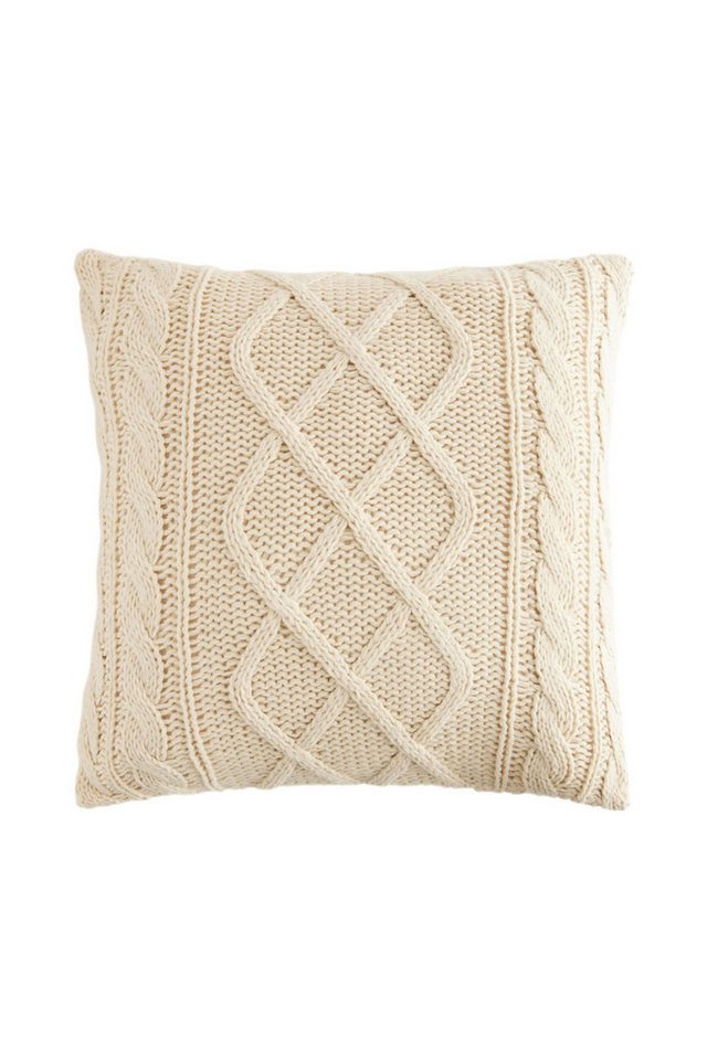 Next Dekokissen Kissen mit Zopfmuster – 50 x 50 cm Next Dekokissen Kissen mit Zopfmuster – 50 x 50 cm von Next