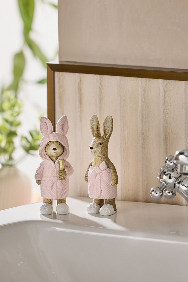 Next Dekoobjekt Rosie Rabbit Spa Badezimmerdeko, 2er-Set von Next