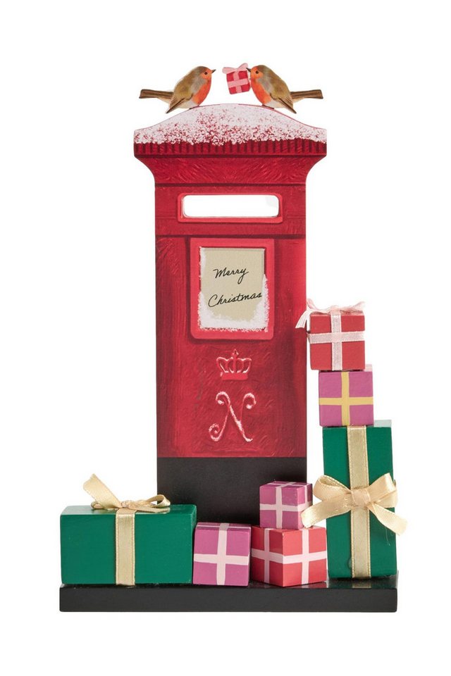 Next Dekoobjekt Weihnachtsdekoration, Holz-Briefkasten von Next