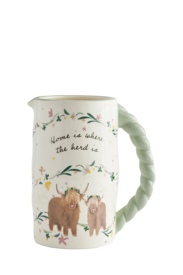 Next Dekovase Keramikkrug, Hochlandrind Hamish von Next