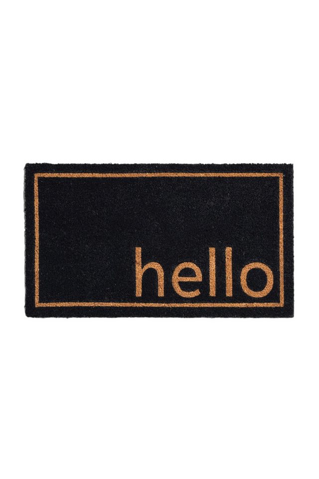 Next Fußmatte Fußmatte aus Kokosfasern „Hello“ von Next