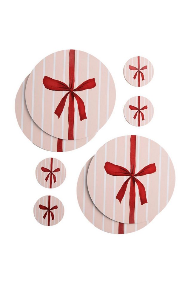 Next Getränkeuntersetzer Platzsets und Untersetzer, Korkrückseite, 4er Set, 1-tlg. von Next