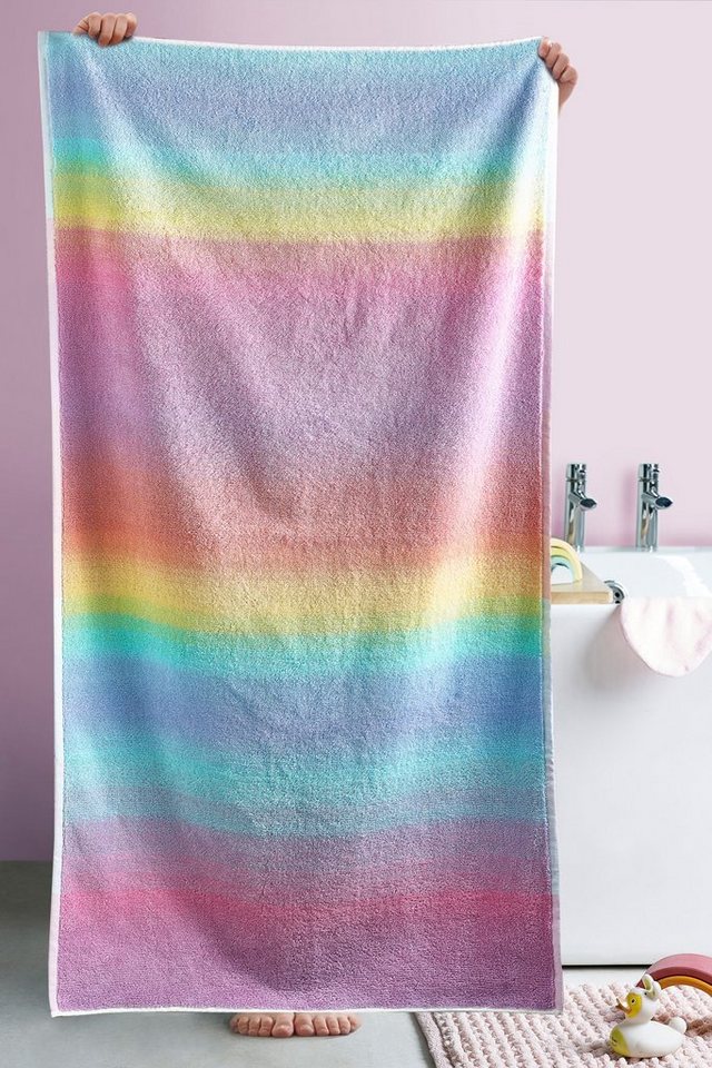 Next Handtuch Handtuch mit Streifen und Farbverlauf, (1-St) von Next