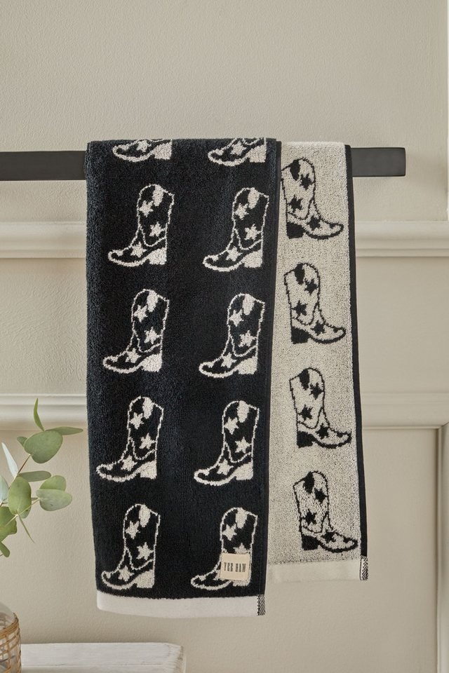 Next Handtuch Handtücher mit Cowboystiefel aus 100 % Baumwolle, (1-St) von Next