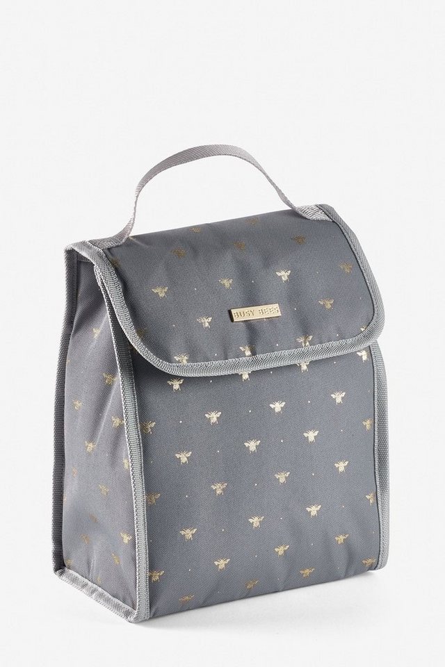 Next Lunchbox Lunchbeutel mit Bienen-Print, Polyester, Metall, (1-tlg) von Next