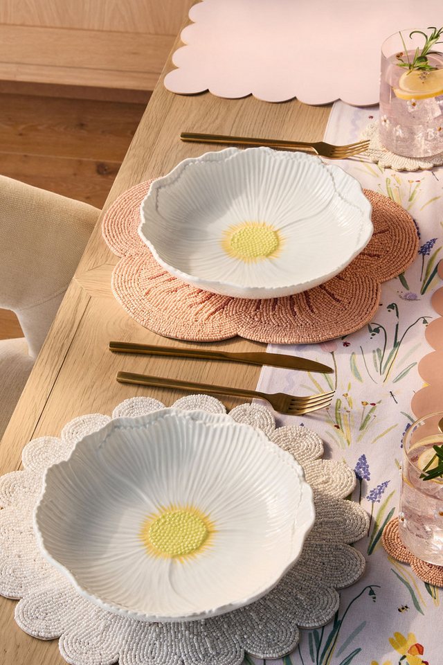 Next Pastateller Pastaschüsseln Blume, 2er-Set, (2 St) von Next