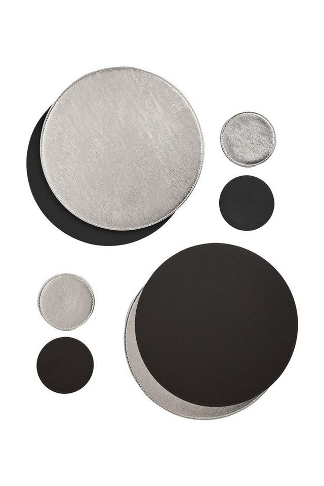 Next Platzset 4 Wende-Platzsets und Untersetzer Kunstleder, (1-St) von Next