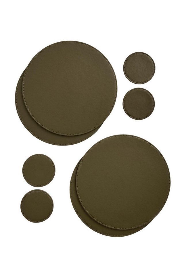Next Platzset 4 Wende-Platzsets und Untersetzer Kunstleder, (1-St) von Next