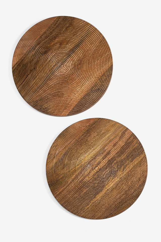Next Platzset Holz-Platzsets im geätzten Design, 2er-Set, (1-St) von Next