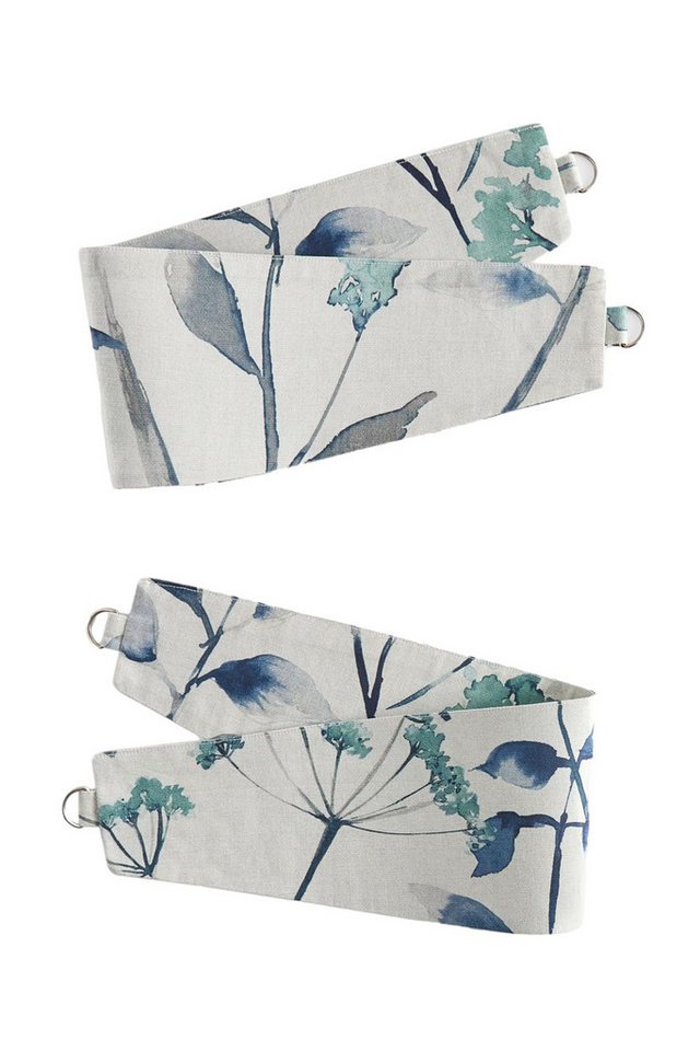 Next Raffhalter Set mit 2 Isla-Raffhaltern mit Blumen-Print Next Raffhalter Set mit 2 Isla-Raffhaltern mit Blumen-Print von Next