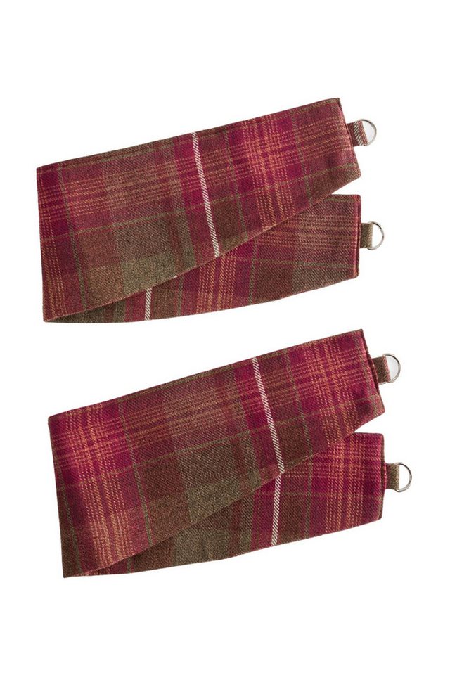 Next Raffhalter Set mit 2 Raffhaltern mit Highland-Karomuster von Next