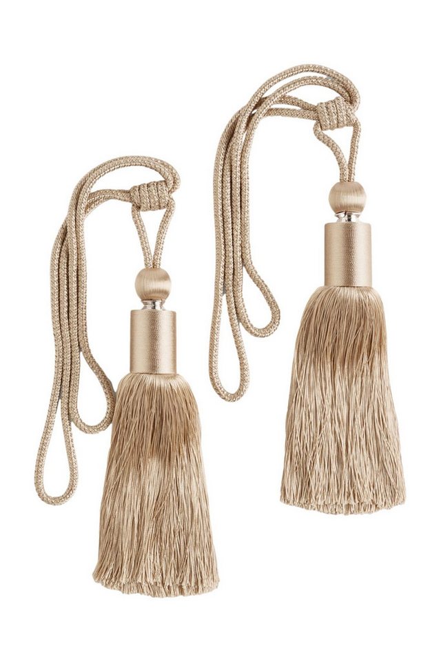 Next Raffhalter Set mit 2 großen Raffhaltern mit Zierquasten Next Raffhalter Set mit 2 großen Raffhaltern mit Zierquasten von Next