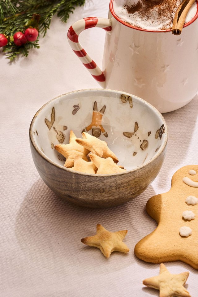 Next Snackschale Snack-Schale, Lebkuchen, Holz, (1-tlg) von Next