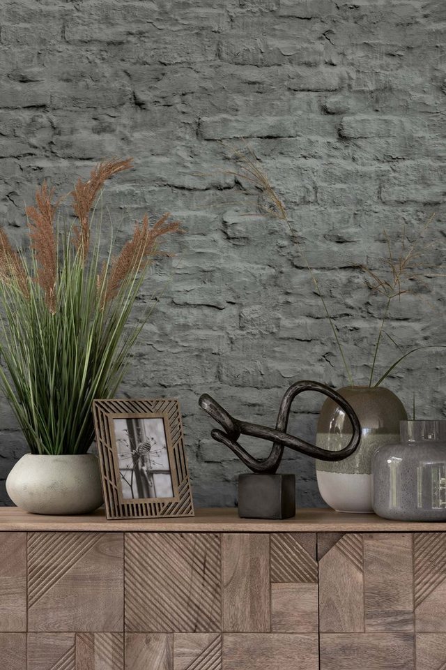 Next Vliestapete CONTEMPORARY BRICK Vliestapete 10mx52cm, glatt, (1 St) von Next