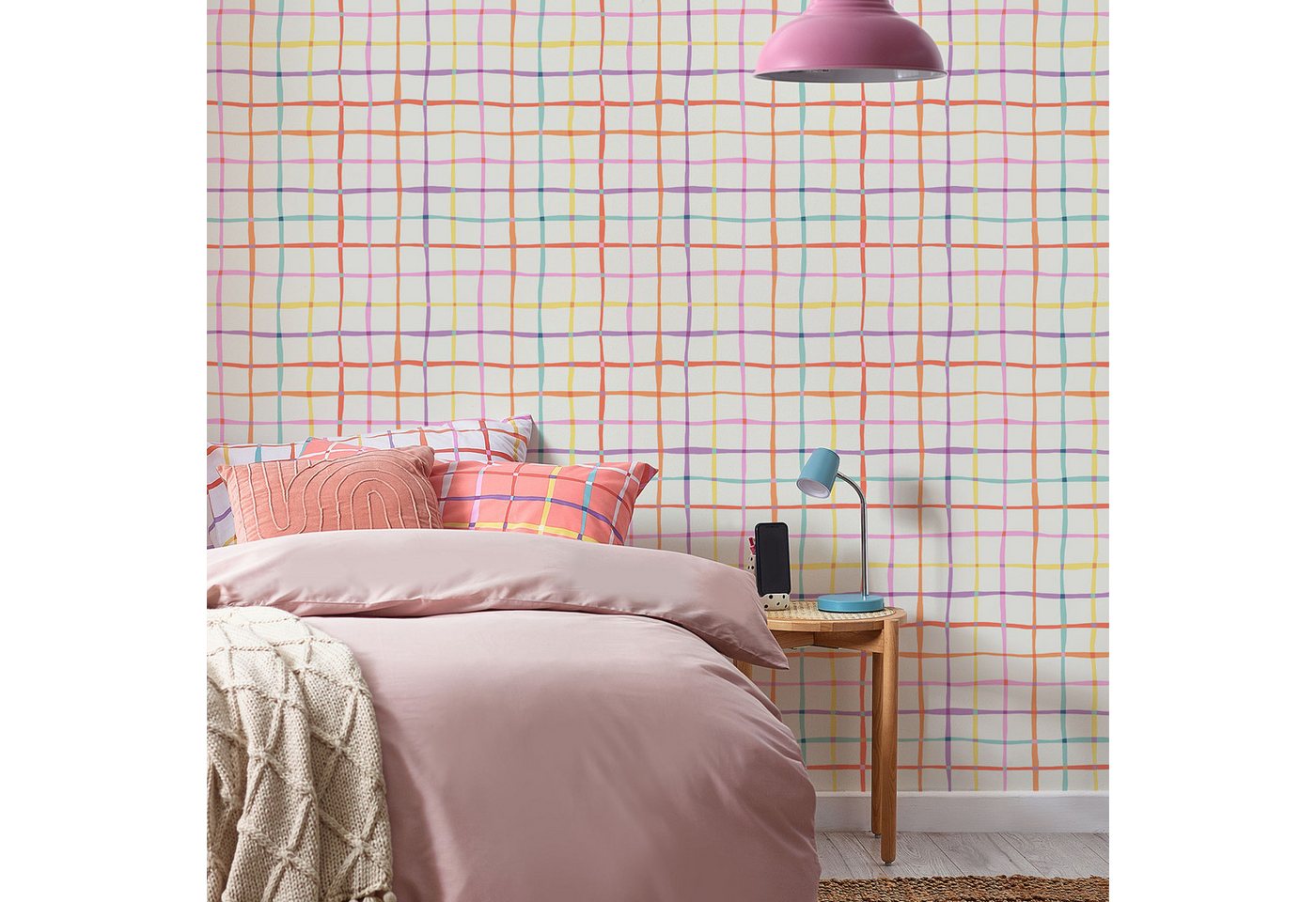 Next Vliestapete Regenbogen, glatt, Motiv, (1 St), Design Tapeten von Next