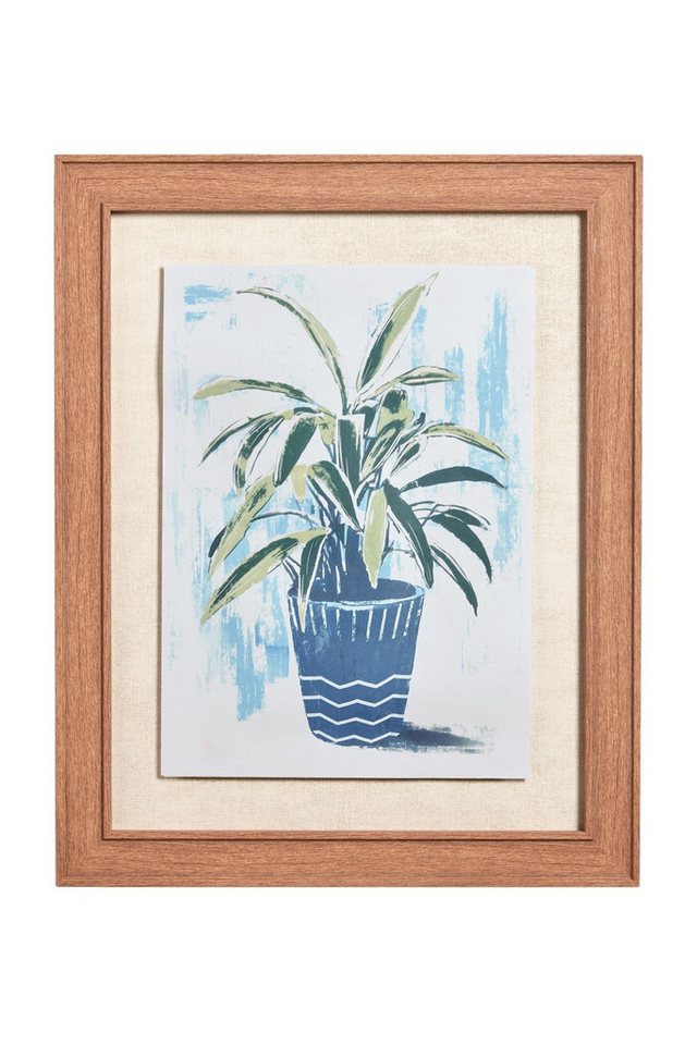 Next Wanddekoobjekt Gerahmter Wandschmuck Stillleben mit Pflanzen von Next