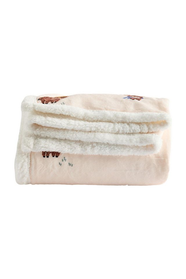Wohndecke Fleece-Decke mit Mini-Hamish, Next von Next