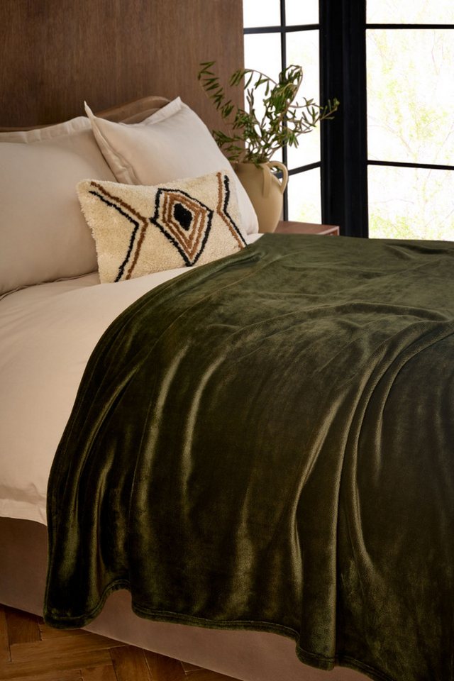 Wohndecke Kuscheldecke aus Fleece, Next Wohndecke Kuscheldecke aus Fleece, Next von Next