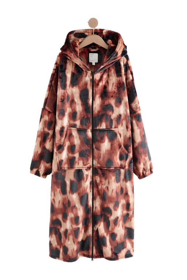 Wohndecke Oversized Fit Kapuzendecke mit durchgehendem RV, Next von Next