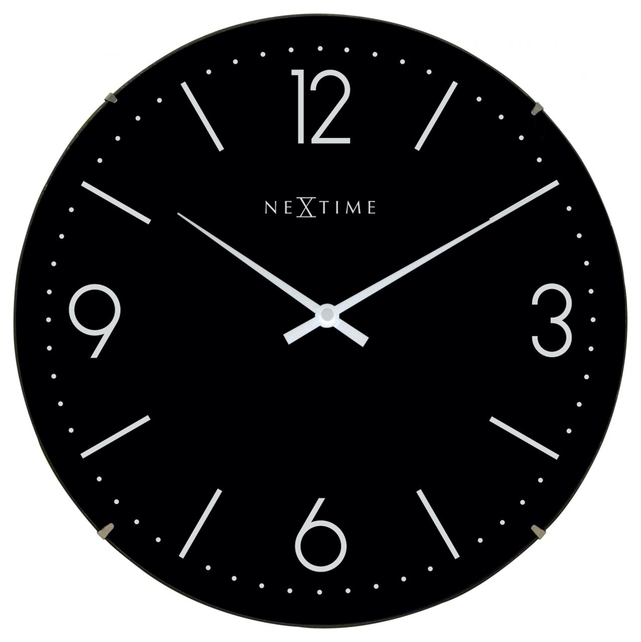 Nextime Wanduhr Basic Dome Ø 35 cm von Nextime