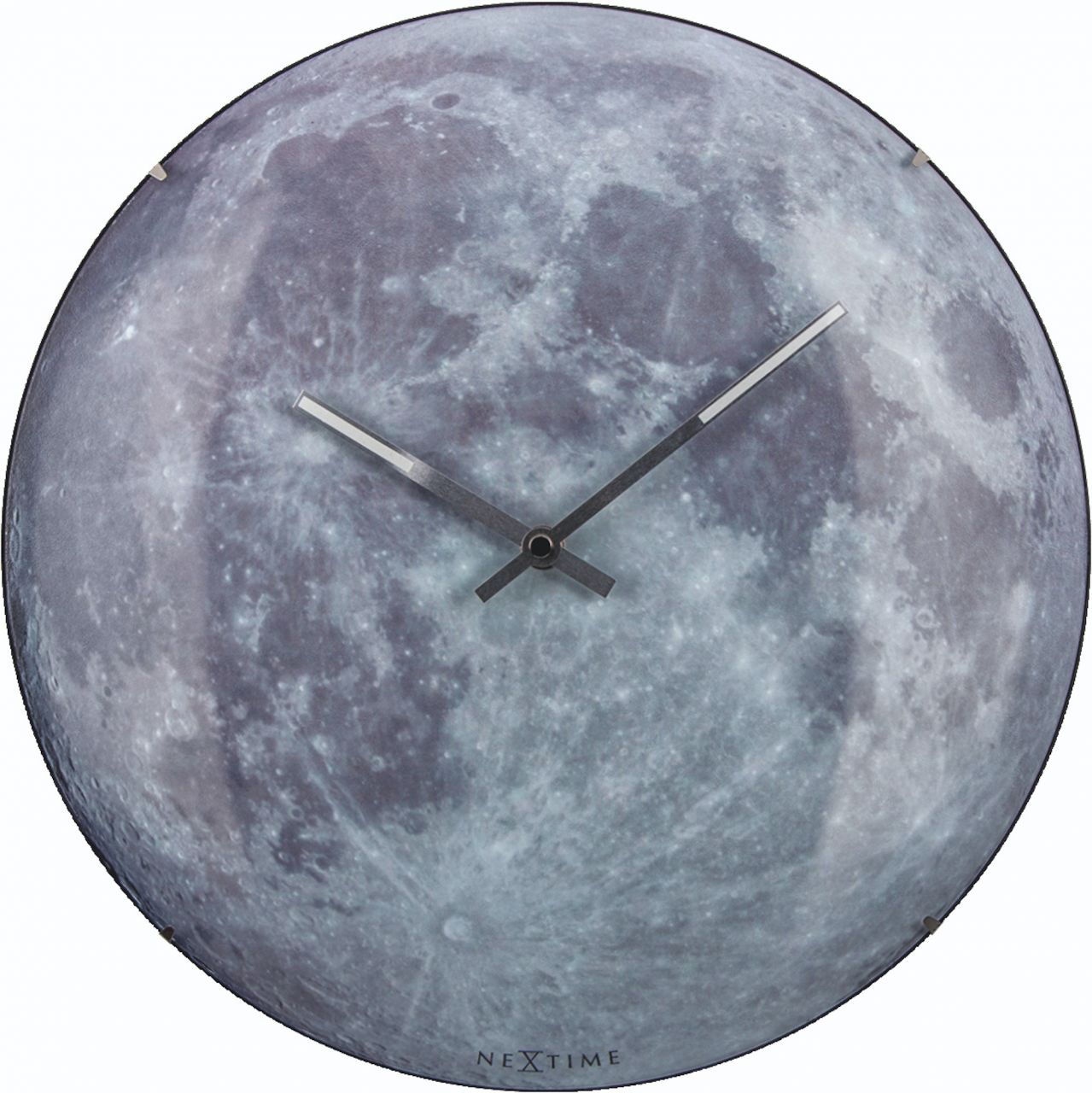 Nextime Wanduhr Moon Dome Ø 35 cm von Nextime