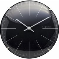 Nextime Tisch- Wanduhr Big Stripe Mini Dome Ø 20 cm schwarz Wanduhr Nextime Tisch- Wanduhr Big Stripe Mini Dome Ø 20 cm schwarz Wanduhr von Nextime