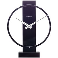 Nextime - Tisch- Wanduhr Carl Small 34 x 27 cm schwarz Wanduhren von Nextime