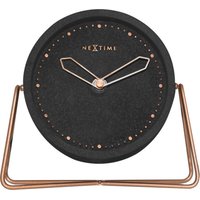 Nextime Tischuhr Cross Table 17,5 x 15,5 cm schwarz Tischuhren Nextime Tischuhr Cross Table 17,5 x 15,5 cm schwarz Tischuhren von Nextime