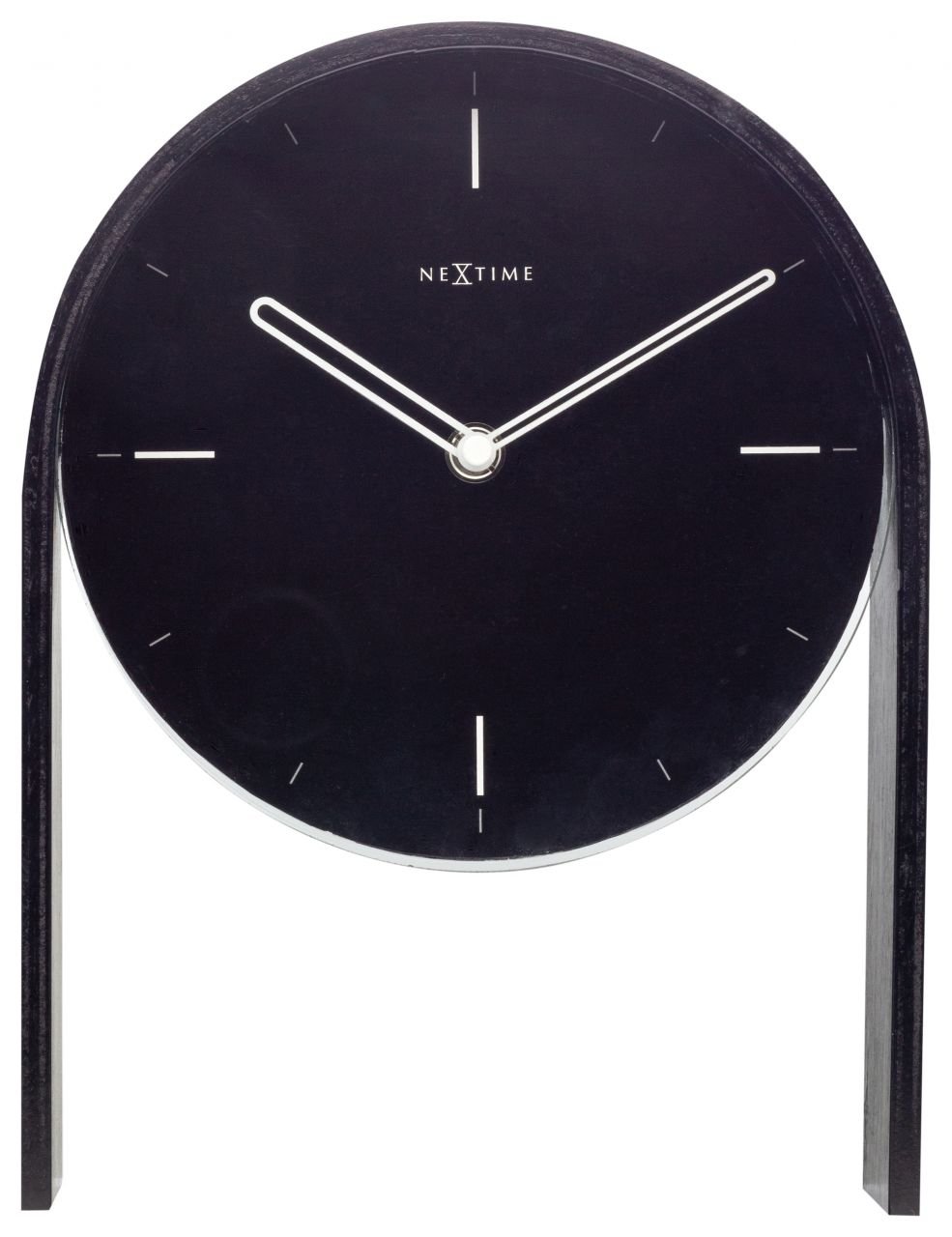 Nextime Tischuhr Noa Table 27 x 21 cm schwarz von Nextime