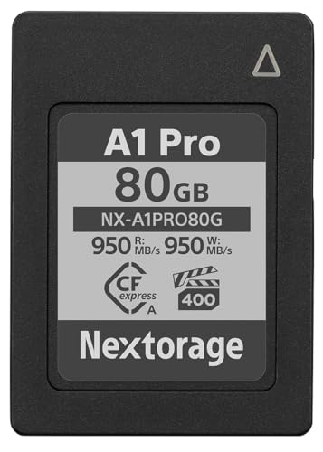 Nextorage Japanischer Hersteller CFexpress Typ A 80GB VPG400 Lesen Max. 950MB/s Schreiben Max. 950MB/s pSLC Sony Alpha Serie Kompatibilität 4K/8K-Aufnahme RAW-Aufnahme NX-A1PRO80G Speicherkarte Nextorage Japanischer Hersteller CFexpress Typ A 80GB VPG400 Lesen Max. 950MB/s Schreiben Max. 950MB/s pSLC Sony Alpha Serie Kompatibilität 4K/8K-Aufnahme RAW-Aufnahme NX-A1PRO80G Speicherkarte von Nextorage