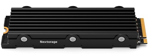 Nextorage Japanischer Hersteller NEM-PAB 1TB PS5 und PS5 Pro kompatible SSD mit integriertem Kühlkörper Max Transfer 7400MB/s Eingebauter Kühlkörper M.2 2280 PCIe4.0 NVMe SSD PS5 Betrieb bestätigt Nextorage Japanischer Hersteller NEM-PAB 1TB PS5 und PS5 Pro kompatible SSD mit integriertem Kühlkörper Max Transfer 7400MB/s Eingebauter Kühlkörper M.2 2280 PCIe4.0 NVMe SSD PS5 Betrieb bestätigt von Nextorage