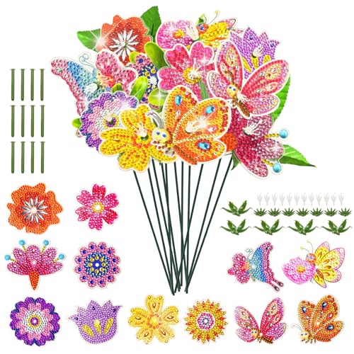 Nexum 12stk Diamond Painting Kinder Basteln Mädchen 7 8 9 10 11 12 Jahre Geschenk Mädchen Diamond Painting Blumen DIY Set Einzigartig Handgefertigt Geschenk Nexum 12stk Diamond Painting Kinder Basteln Mädchen 7 8 9 10 11 12 Jahre Geschenk Mädchen Diamond Painting Blumen DIY Set Einzigartig Handgefertigt Geschenk von Nexum