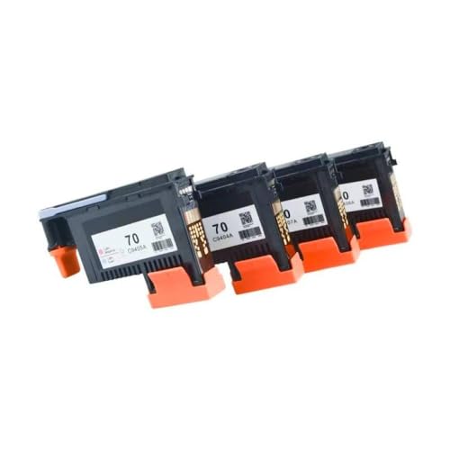 NexusDrive 70 kompatibler Druckkopfersatz für 70 PrinThead C9404A C9405A C9406A C9407A Arbeit(1 Set) von NexusDrive