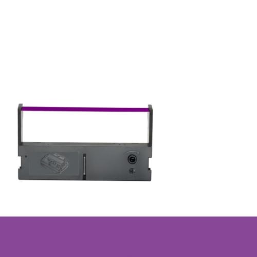 NexusDrive Kompatibel mit ERC39 ERC43-Band für GP7645 XP-7645 XP-76IIH TM210 TM220 320K 350K 220K D-5000 SPR TSP-POS761 GP7635II Drucker Universal Fit Aftermarket Ersatz(Purple-Ribbon Rack) von NexusDrive