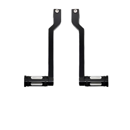 NexusDrive Motorrad -Fersen -Zehen -Schalthebel -Zahnrad -Schaltwellen -Kit kompatibel mit FL Softail Heritage Classic 114 FLHCS Fat Boy Deluxe 2018 2024 Aftermarket Ersatz(Set B Black 86-24) von NexusDrive