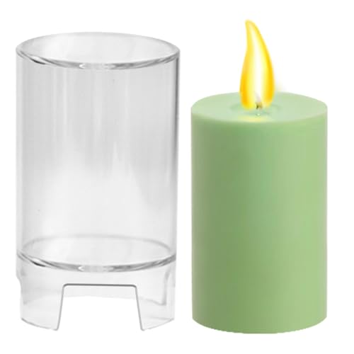 Formen Für Die Kerzenherstellung, Zylinderkerzenform - Stumpenkerzenformen Für Zylindrische Kerzen - Zylinderkerzenform Zur Herstellung Von Aromatherapie-Kerzen, Bastelgeschenk, Heimdekoration Formen Für Die Kerzenherstellung, Zylinderkerzenform - Stumpenkerzenformen Für Zylindrische Kerzen - Zylinderkerzenform Zur Herstellung Von Aromatherapie-Kerzen, Bastelgeschenk, Heimdekoration von Nexusectar