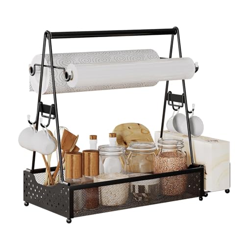 Grill-Caddy für Outdoor-Grill, Grill-Utensilien-Caddy - Picknick-Gewürz-Organizer-Korb | Grillwerkzeug-Caddy, Camping-Must-Haves-Aufbewahrungs-Caddy für Camping, Park, Grillen Grill-Caddy für Outdoor-Grill, Grill-Utensilien-Caddy - Picknick-Gewürz-Organizer-Korb | Grillwerkzeug-Caddy, Camping-Must-Haves-Aufbewahrungs-Caddy für Camping, Park, Grillen von Nexusectar