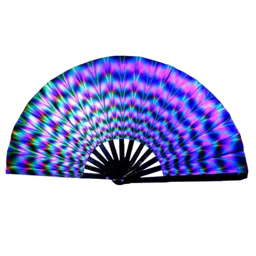 Klacker Für Tanzen, Large Fold Fan | Falten Sie Handheld -Clack -Lüfterleuchten,Festivalzubehör, Große Chinesische/japanische Party Bevorzugt Foto -Requisiten Für Kühlung, Tanz, Klacker Für Tanzen, Large Fold Fan | Falten Sie Handheld -Clack -Lüfterleuchten,Festivalzubehör, Große Chinesische/japanische Party Bevorzugt Foto -Requisiten Für Kühlung, Tanz, von Nexusectar