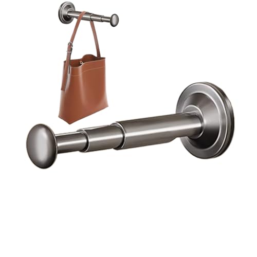 Kleiderbügel Rack Wandhalterung - Haushaltslagerstange, Klappbare Wäschereibüge| Versenkbares Kleiderbügel -Rack, Optimiert Organisation Wäscherei -Trocknungsregal Für Waschküche, Schränke, Waschküche von Nexusectar