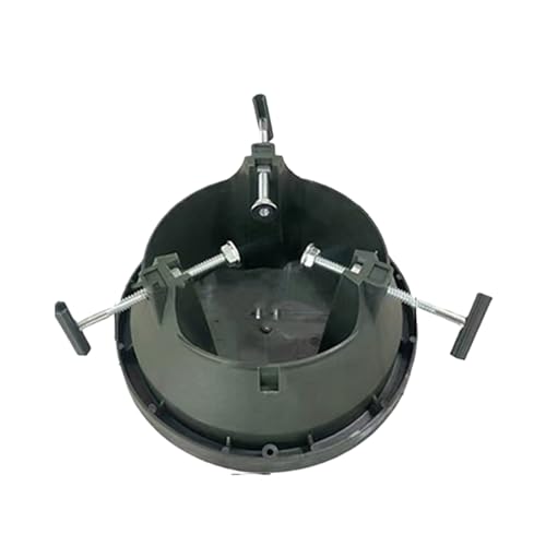 Nexusectar Christbaumständer | Kunststoff Baumständer | Mit 3 Verstellbaren Schrauben Wasserspeicher Bewässerung | Für Wohnzimmer Schlafzimmer Terrasse Garten Bauernhaus von Nexusectar