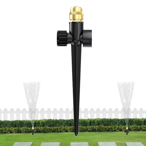 Nexusectar Für Den Rasen, 360-Grad-Rotationssprühsystem Für Flächendeckende Bewässerung, Wassersparende Sprenger Für Garten Gemüsegarten Gewächshaus Hof Terrasse Außenbereich Nexusectar Für Den Rasen, 360-Grad-Rotationssprühsystem Für Flächendeckende Bewässerung, Wassersparende Sprenger Für Garten Gemüsegarten Gewächshaus Hof Terrasse Außenbereich von Nexusectar