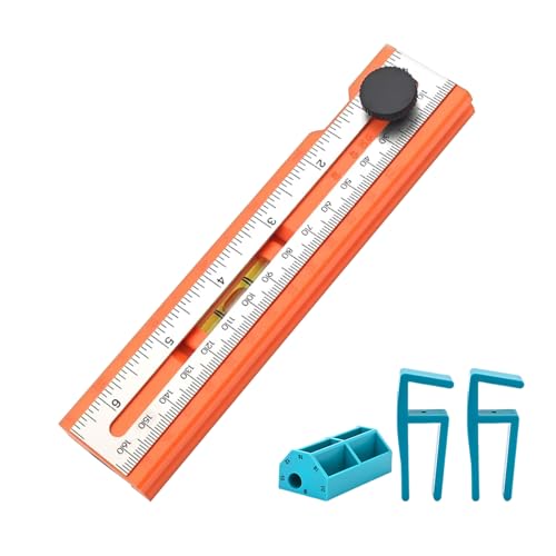Nexusectar Holzwerkstatt Messwerkzeuge,Verstellbarer Schiebezollstock - Tragbare Präzisions-Führungsschiene Mit Winkelskala Messwerkzeug 15 Bis 90 Grad Für Zimmermannsarbeit Zuschneiden Bauen Bohren Nexusectar Holzwerkstatt Messwerkzeuge,Verstellbarer Schiebezollstock - Tragbare Präzisions-Führungsschiene Mit Winkelskala Messwerkzeug 15 Bis 90 Grad Für Zimmermannsarbeit Zuschneiden Bauen Bohren von Nexusectar