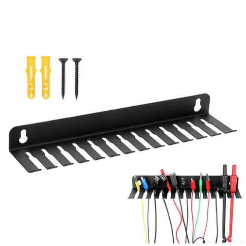 Nexusectar Kabel-Organizer – 13 Kabel-Organizer aus Stahl zur Wandmontage – einfach zu installieren für Server, Räume, Häuser, Werkstätten, Computer von Nexusectar